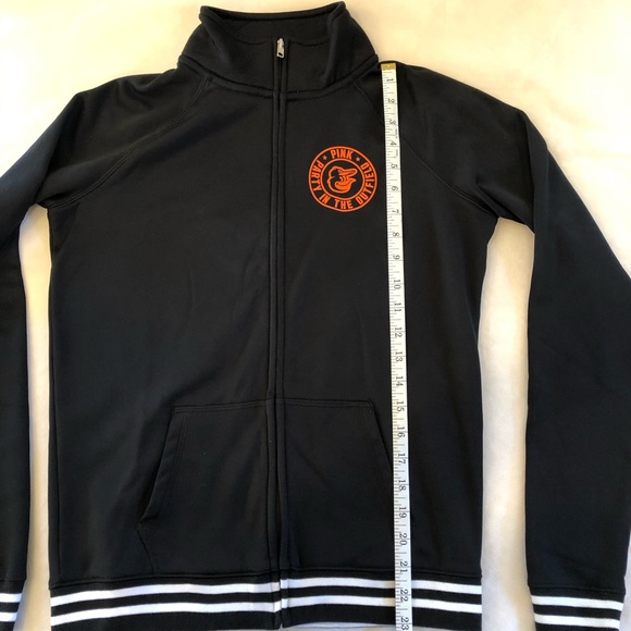 PINK Baltimore Orioles Zip Up Sweatshirt / Jacket - Picture 7 of 7